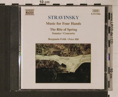 Stravinsky,Igor: Music for 4 Hands / The Rite Of Spr, Naxos(8.553386), D, 1996 - CD - 94713 - 5,00 Euro
