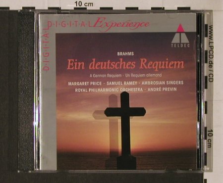 Brahms,Johannes: Ein Deutsches Requiem(87), Teldec(), D, 1992 - CD - 94723 - 7,50 Euro