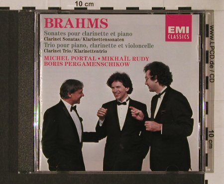 Brahms,Johannes: Sonates for Clarinette et Piano/Tri, EMI(CDC 7 54466 2), NL, 1992 - CD - 94724 - 7,50 Euro