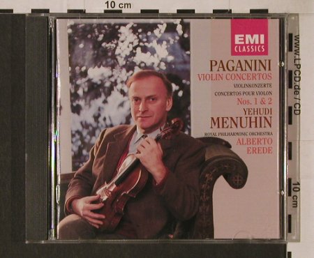 Paganini,Nicolo: Violinkonzerte Nr.1 & 2(61), Woc, EMI(CDC 7 47088 2), D, 1987 - CD - 94759 - 10,00 Euro