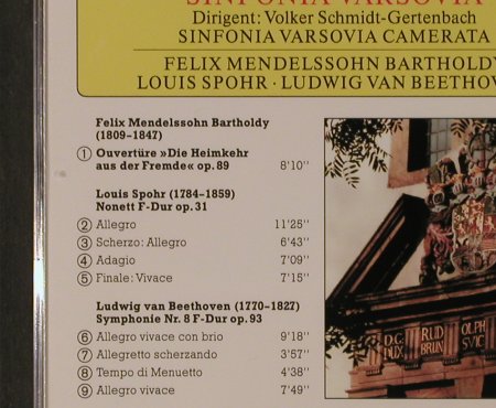 Mendelssohn / Spohr / Beethoven: Ouvertüre'Die Heimkehr Aus Der Frem, St.Andreas(2), D, 1989 - CD - 94787 - 7,50 Euro
