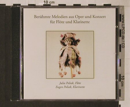 V.A.Berühmte Melodie Aus Oper & Kon: für Flöte Und Klarinette, 14 Tr., Melisma(7161-2), D, 1998 - CD - 94798 - 10,00 Euro