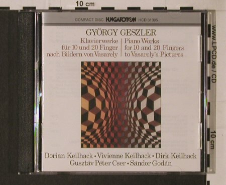 Geszler,György: Klavierwerke für 10 & 20 Finger nac, Hungaroton(HCD 31395), S, 1991 - CD - 94800 - 10,00 Euro