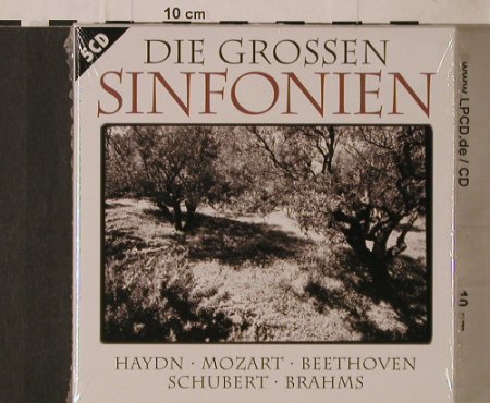 V.A.Die Grossen Sinfonien: 11 Tr., FS-New, Edel(0001122CCC), D, 1996 - 5CD - 95038 - 11,50 Euro