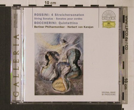 Rossini,Gioacchino/L.Boccherini: 4 Streichersonaten/Quintettino, Deutsche Gramophon(457 914-2), D, 1969 - CD - 95324 - 7,50 Euro