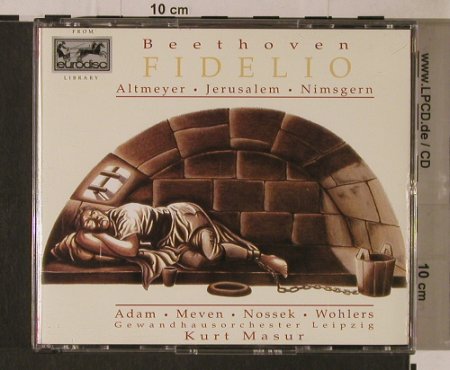 Beethoven,Ludwig van: Fidelio(81), Eurodisc(LRC 0107), D, 1994 - 2CD - 95325 - 7,50 Euro