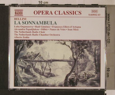 Bellini,Vincenzo: La Sonnambula(92), Naxos(8.660042-43), D, 1997 - 2CD - 95336 - 10,00 Euro