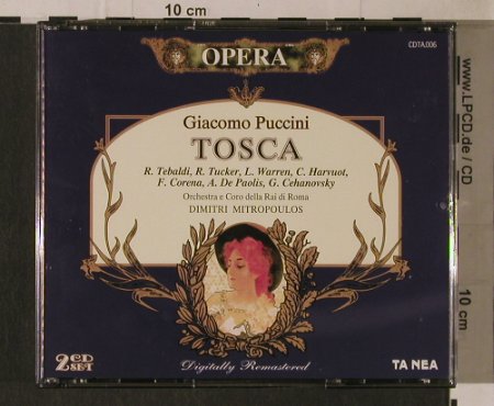 Puccini,Giacomo: Tosca(56), Fonit Cetra(PR.SR.156/7), I, 1997 - 2CD - 95338 - 10,00 Euro