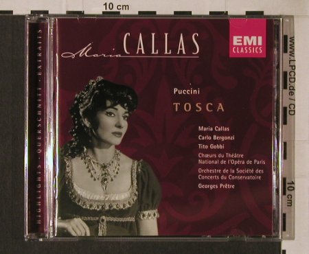 Callas,Maria: Puccini: Tosca-Highlights(65), EMI(5 66666 2), NL, 1998 - CD - 95341 - 10,00 Euro
