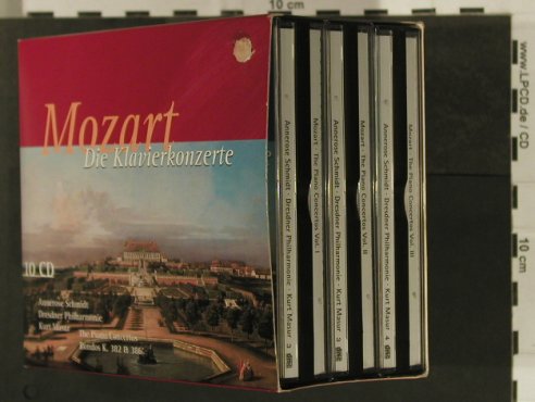 Mozart,Wolfgang Amadeus: Die Klavierkonzerte, m-/vg+, Edel(0001502CCC), D, 1997 - 10CD - 97256 - 24,00 Euro