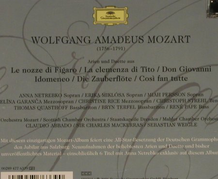 Mozart,Wolfgang Amadeus: Das Mozart-Album, Deutsche Grammophon(), , 2006 - CD - 97414 - 10,00 Euro