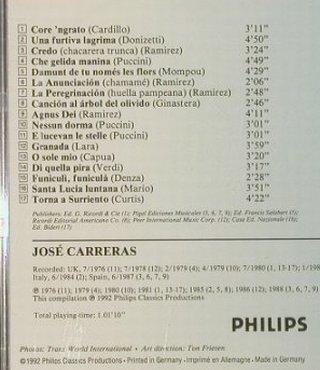 Carreras,Jose: My Barcelona, Philips(), D, 92 - CD - 97526 - 7,50 Euro