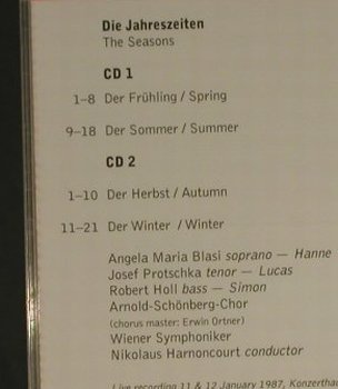 Haydn,Joseph: Die Jahreszeiten'87, Apex/Warner(), D, 2005 - 2CD - 97597 - 10,00 Euro