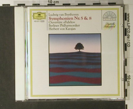 Beethoven,Ludwig van: Sinfonien 5 & 8, Deutsche Grammophon(419 051-2), D,  - CD - 98085 - 5,00 Euro