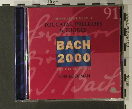 Bach,Johann Sebastian: Toccatas,Preludes&Fugues, Teldec(8573-81127-2), D, 2000 - CD - 98089 - 10,00 Euro