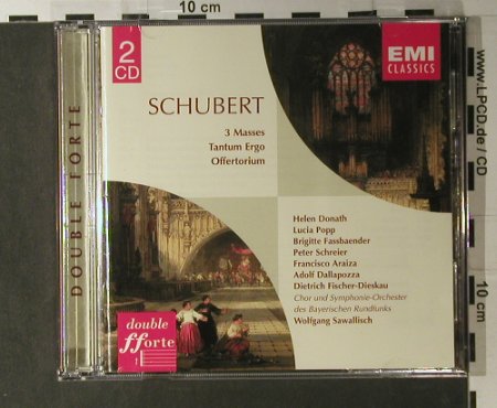 Schubert,Franz: 3 Masses, Tantum Ergo, Offertorium, EMI(5 73365 2), EU, 1999 - 2CD - 98117 - 17,50 Euro