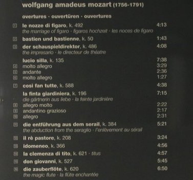 Mozart,Wolfgang Amadeus: Ouvertures, RCA(74321 68004 2), EU, 2001 - CD - 98126 - 5,00 Euro