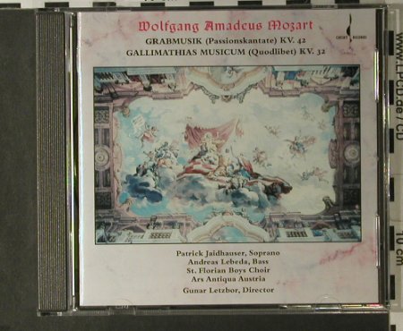 Mozart,Wolfgang Amadeus: Grabmusik/Gallimathias Musicum, Chesky(CD172), , 1998 - CD - 98179 - 10,00 Euro
