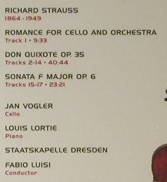 Strauss,Richard: Don Quixote,Romance in F Major..., Sony(SK 93100), D, 2004 - CD - 98264 - 15,00 Euro