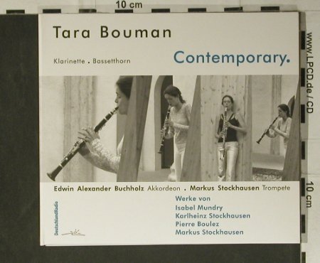 Bouman,Tara: Contemporary, Aktivraum(AR 50101), D, 2003 - CD - 98457 - 10,00 Euro