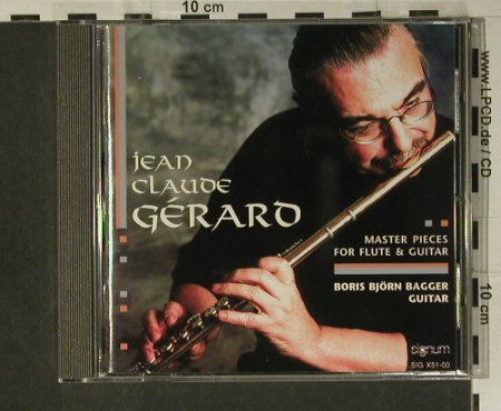 Gerard,Jean Claude: Master Pieces For Flute & Guitar, Signum(SIG X51-00), D, 1994 - CD - 98508 - 14,00 Euro