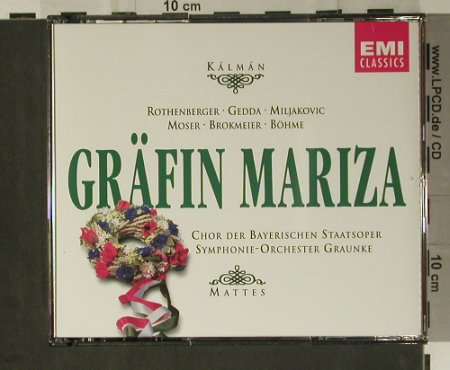 Kalman,Emmerich: Gräfin Mariza, EMI(), NL, 1996 - 2CD - 98574 - 14,00 Euro