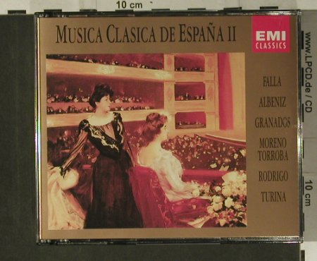 V.A.Musica Classica De Espana II: Falla, Albeniz, Granados..., EMI(CMS 7 64467 2), NL, 1992 - 2CD - 98608 - 17,50 Euro