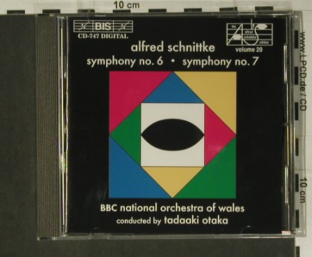 Schnittke,Alfred: Sinfonie No.6 & 7, BIS(BIS-CD-747), A, 1996 - CD - 98685 - 10,00 Euro