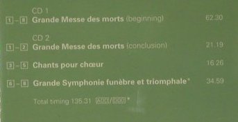 Berlioz,Hector: Grande Messe Des Morts, Decca(452 262-2), D, 1996 - 2CD - 98698 - 20,00 Euro