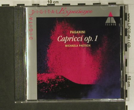 Paganini,Nicolo: Capricci, op.1,'87,Michaela Paetsch, Teldec(4509-98694-2), D, 1994 - CD - 98987 - 7,50 Euro