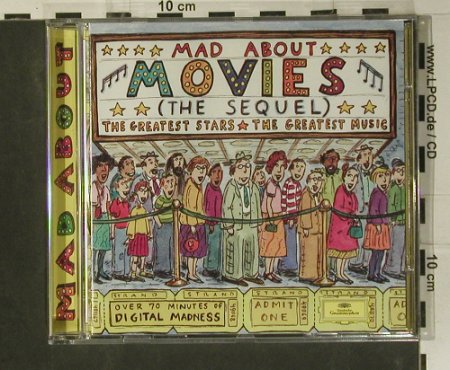 V.A.Mad About Movies (The Sequel): The Greates Stars..Greatest Music, D.Gr.(445 773-2), D, 1996 - CD - 99036 - 4,00 Euro