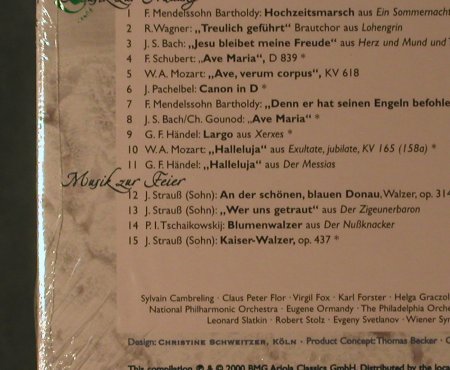 V.A.Ja, ich will !: Musik für eine traumhafte Hochzeit, BMG(), EU,FS-New, 2000 - CD - 99347 - 7,50 Euro