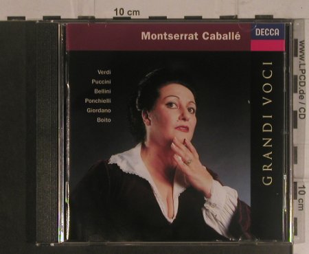 Caballe,Montserrat: Grandi Voci, Decca(443 928-2), D, 1995 - CD - 99463 - 7,50 Euro