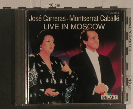 Carreras,Jose & Caballe,Montserrat: Live In Moscow, Belart(450 193-2), EC,  - CD - 99464 - 5,00 Euro