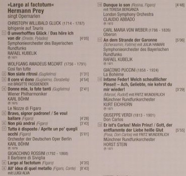 Prey,Hermann: Largo Al Factotum, Favorit(457 130-2), D, 1997 - CD - 99470 - 5,00 Euro