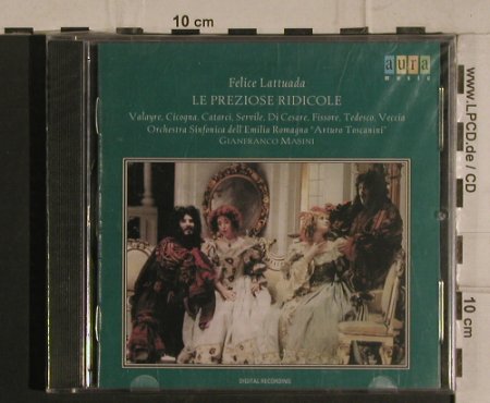 Lattuada,Felice: Le Preziose Ridicole, FS-New, Aura Music(AUR410-2), I, 1999 - CD - 99936 - 5,00 Euro