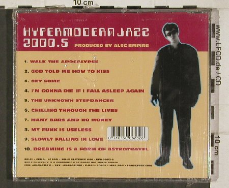 Hypermodern Jazz 2000.5: Same, prod. By Alec Empire, Mille Plateaux(MP23), D, 1996 - CD - 55335 - 11,50 Euro