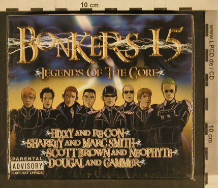 V.A.Bonkers 15: Legend of the Core, FS-New, Resist Music(RESISTCD57), , 2006 - 4CD - 80435 - 14,00 Euro