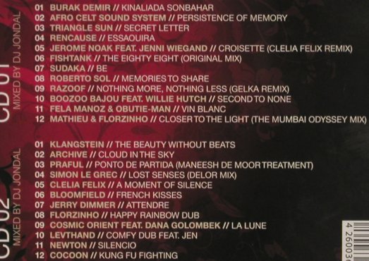 V.A.Obsession Lounge: 5, compiled by DJ Jondal, Digi, Clubstar(CLS0002392), EU,FS-New, 2009 - 2CD - 80754 - 10,00 Euro