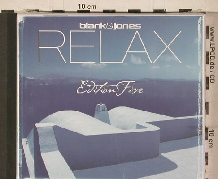 Blank & Jones: Relax, Edition 5, Digibox, FS-New, Soundcolours(SC0120), EU, 2010 - 2CD - 80955 - 1,50 Euro