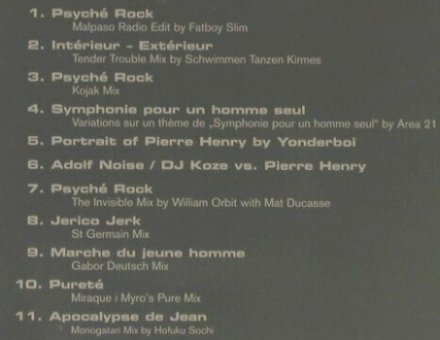 V.A.Pierre Henry: Variation, 10 Tr., Philips(), , 2000 - CD - 82321 - 7,50 Euro