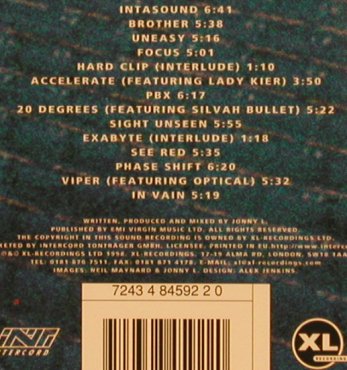 Jonny L: Magnetic, XL(), EU, 1998 - CD - 82576 - 7,50 Euro