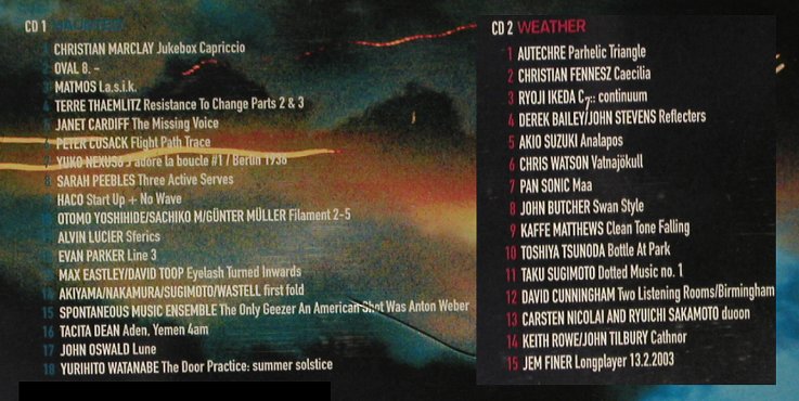 V.A.Haunted Weather: Music,Silence and Memory, Staubgold(staubgold 20), , 2004 - 2CD - 82632 - 10,00 Euro