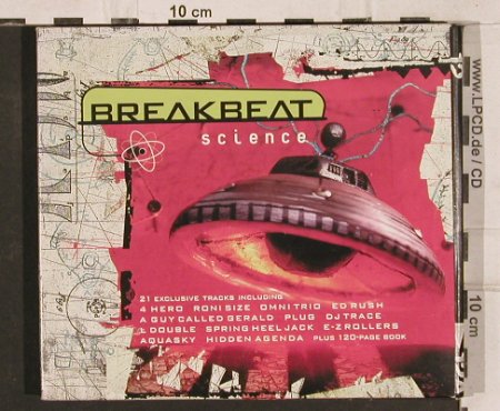 V.A.Breakbeat: Science, Digi, Booklet, 21 Tr., SCIN(001), UK, 1996 - 2CD - 82838 - 7,50 Euro