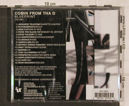 Blueprint: Comin From Tha D, FS-New, Intiuit-Solar(), , 2000 - CD - 83006 - 7,50 Euro