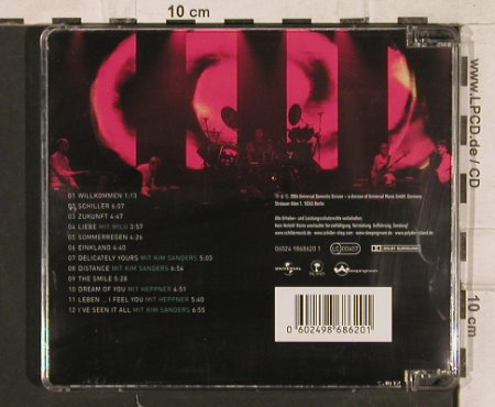Schiller: Live Erleben, Universal(), EU, 2004 - CD - 83316 - 7,50 Euro