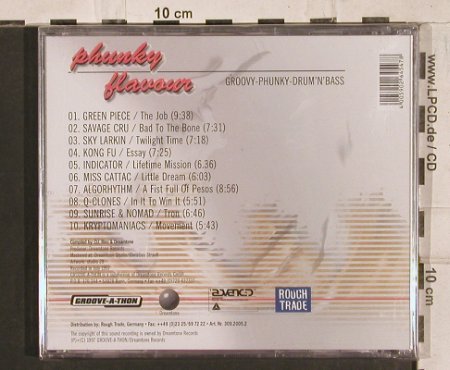 V.A.Phunky Flavour: Groovy-Phunky-Drum'n'Bass, FS-New, Groove-A-Thon(Gat130), D,10Tr., 1997 - CD - 83794 - 11,50 Euro