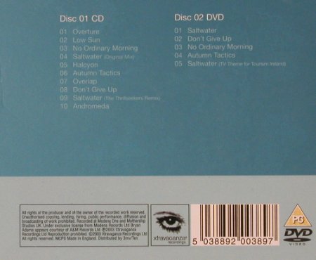 Chicane: Behind The Sun+DVD, Box, FS-New, Xtravag.(), UK, 03 - CD/DVD - 90216 - 12,50 Euro