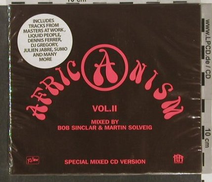 V.A.Africanism 2: Mixed Bob Sinclar&M.Solveig, FS-New, ITH(), , 2004 - 2CD - 91500 - 12,50 Euro