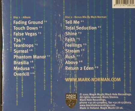 Norman,Mark: Synchronicity, FS-New, Magik Muzik(06), NL, 2005 - 2CD - 93722 - 11,50 Euro